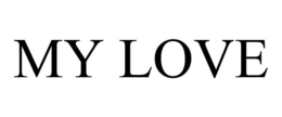 MY LOVE trademark