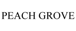 PEACH GROVE trademark