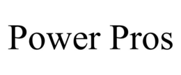 POWER PROS trademark