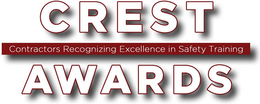 CREST CONTRACTORS RECOGNIZING EXCELLENCE IN SAFETY TRAINING AWARDS trademark