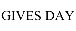GIVES DAY trademark