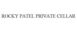 ROCKY PATEL PRIVATE CELLAR trademark