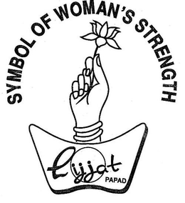 SYMBOL OF WOMAN'S STRENGTH PAPAD LIJJAT PAPAD trademark
