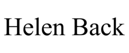 HELEN BACK trademark