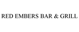 RED EMBERS BAR & GRILL trademark