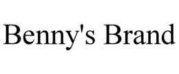 BENNY'S BRAND trademark