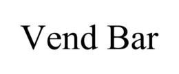 VEND BAR trademark