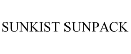 SUNKIST SUNPACK trademark
