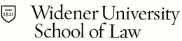 WIDENER UNIVERSITY SCHOOL OF LAW 1821 trademark