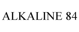 ALKALINE 84 trademark