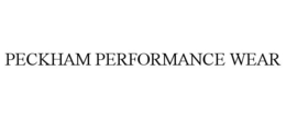 PECKHAM PERFORMANCE WEAR trademark