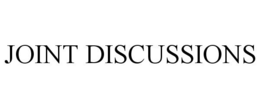JOINT DISCUSSIONS trademark