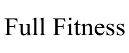FULL FITNESS trademark