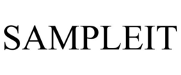 SAMPLEIT trademark