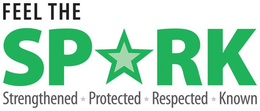 FEEL THE SPARK STRENGTHENED PROTECTED RESPECTED KNOWN trademark