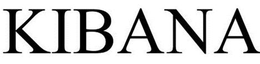 KIBANA trademark