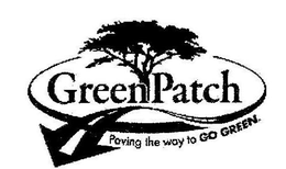 GREENPATCH PAVING THE WAY TO GO GREEN trademark