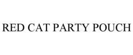 RED CAT PARTY POUCH trademark