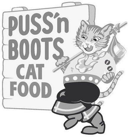 PUSS' N BOOTS CAT FOOD trademark