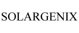 SOLARGENIX trademark