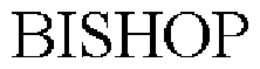 BISHOP trademark