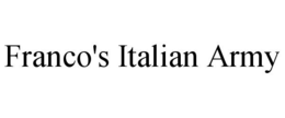 FRANCO'S ITALIAN ARMY trademark