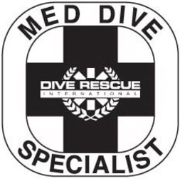 MED DIVE SPECIALIST DIVE RESCUE INTERNATIONAL trademark