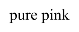 PURE PINK trademark