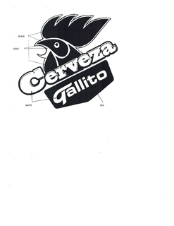 CERVEZA GALLITO trademark