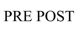 PRE POST trademark