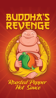 BUDDHA'S REVENGE ROASTED PEPPER HOT SAUCE trademark