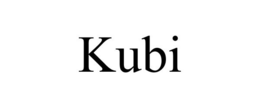KUBI trademark