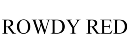 ROWDY RED trademark