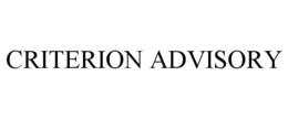 CRITERION ADVISORY trademark