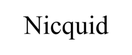 NICQUID trademark