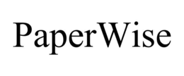 PAPERWISE trademark