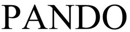 PANDO trademark