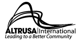 ALTRUSA INTERNATIONAL LEADING TO A BETTER COMMUNITY trademark