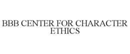 BBB CENTER FOR CHARACTER ETHICS trademark