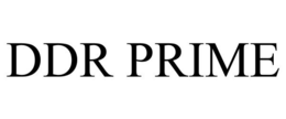 DDR PRIME trademark