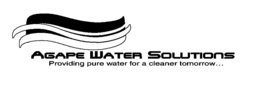 AGAPE WATER SOLUTIONS PROVIDING PURE WATER FOR A CLEANER TOMORROW... trademark