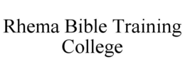 RHEMA BIBLE TRAINING COLLEGE trademark
