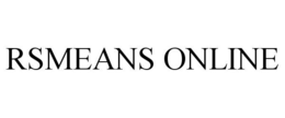 RSMEANS ONLINE trademark