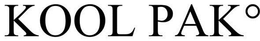 KOOL PAK° trademark