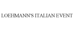 LOEHMANN'S ITALIAN EVENT trademark