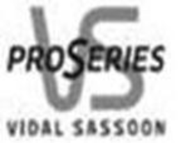 VS PROSERIES VIDAL SASSOON trademark