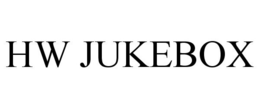 HW JUKEBOX trademark