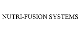 NUTRI-FUSION SYSTEMS trademark