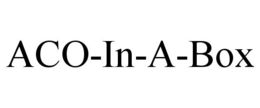 ACO-IN-A-BOX trademark