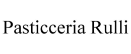 PASTICCERIA RULLI trademark